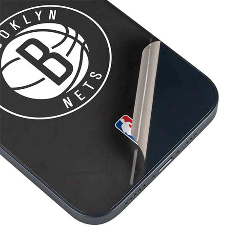 NBA Brooklyn Nets Distressed iPhone 14 Plus Skin